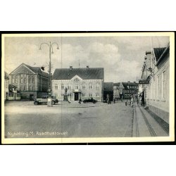 Nyk�bing M. - Raadhustorvet - Stender N.M. 62 - brugt