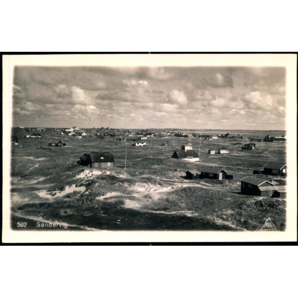 S�ndervig - Fotokort Pors 592 - Ubrugt