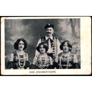 Kiss Zigeunertruppe - Kunstanstalt Paul Shrf u/n - Brugt