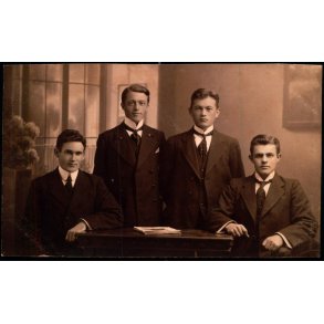 Fotokort Ukendt - Personer - Ubrugt