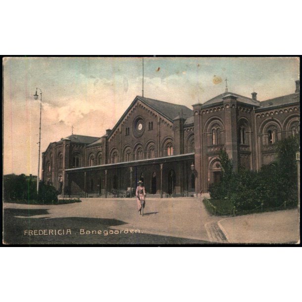 Fredericia -  Banegaarden - C. St 386 - Brugt