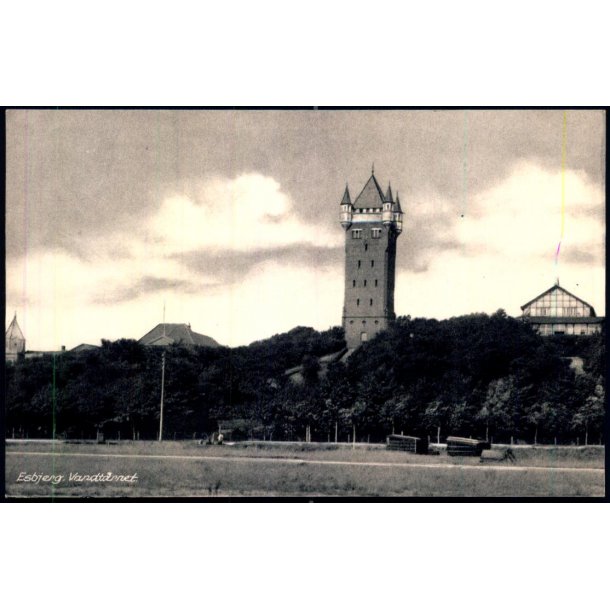 Esbjerg - Vandtaarnet - Baneg�rdskiosken 4251 - Ubrugt