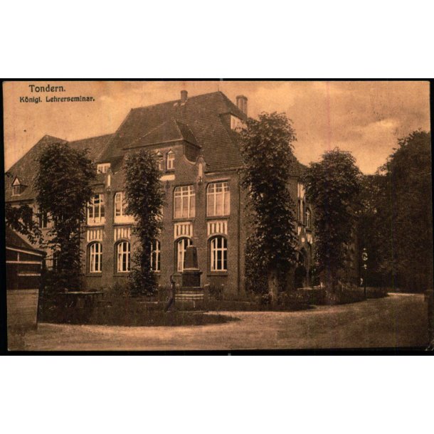 Tondern - K�nigl. Lehrerseminar - H. Nissen u/n - Ubrugt