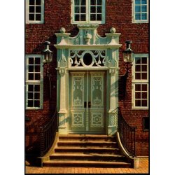 Portal af gl. Partricierhus i T�nder - H. Ingwersen 236 - Ubrugt