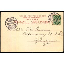 Parti af Aalborg set fra Limfjorden - C. St. 335 - Brugt