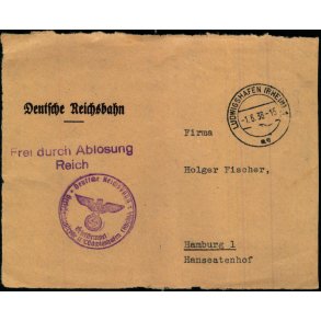 Censurbrev (Forside) fra Tyskland -  1 - 6 - 38 - Til Tyskland