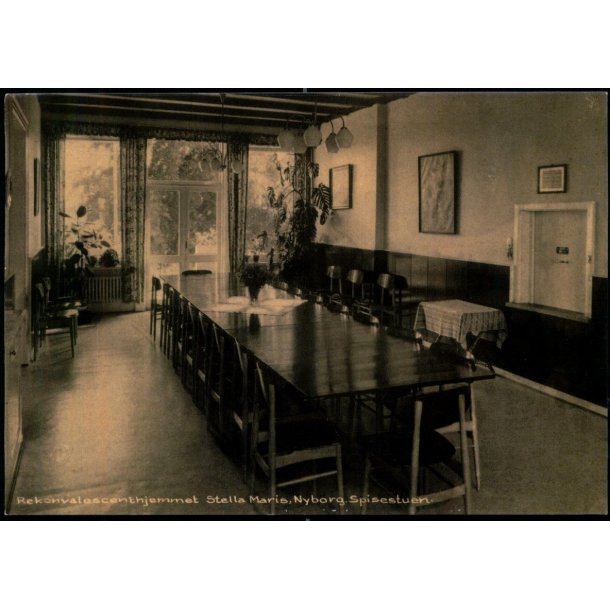 Rekonvalcenthjemmet Stella Maris. Nyborg - Spisestuen - Andersen &amp; Kusk 100 911 - Brugt