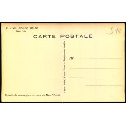 Congo Belge - Massifs de montagnes environs de Nya N`Gezi - Fotokort 5 - 8 - Ubrugt