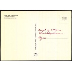 Portal af gl. Partricierhus i T�nder - H. Ingwersen 236 - Ubrugt