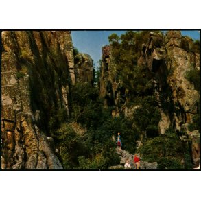 Bornholm - Klippeparti ved Randklveskret - Colbergs Bogh. 8702 - Brugt