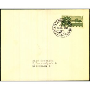 K.F.U.K. Spejdernes Landslejr - Hald S - Viborg - 18 - 7 - 1962 - Stempel