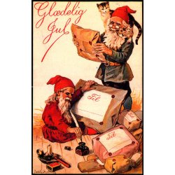 Jenny Nystrm - Gldelig jul - Nytryk Forlaget Hamlet u/n - Ubrugt