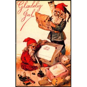 Jenny Nystrm - Gldelig jul - Nytryk Forlaget Hamlet u/n - Ubrugt