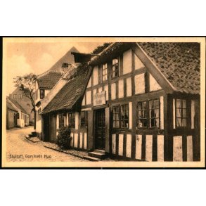 Ebeltoft - Gammalt Hus  - Ebeltoft Bogh. E. 4 - Ubrugt