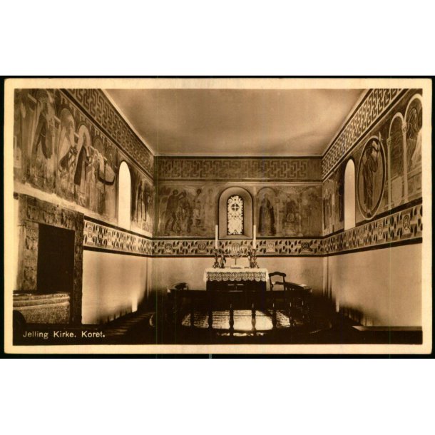 Jelling Kirke - Koret - Jelling Bogh. u/n - Ubrugt