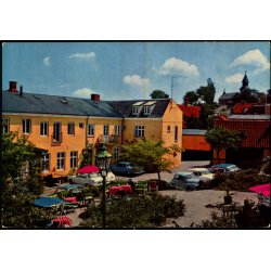 Gudhjem - Udsigt fra Klippehaven, Jantzens Hotel - Colbergs Bogh. 8506 - Ubrugt