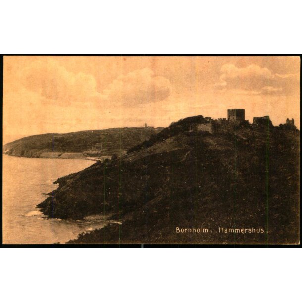 Bornholm - Hammershus - S. Kollings Bogh. 22 - Ubrugt