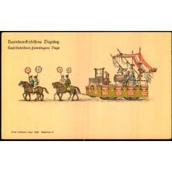 Haandvrkerfestens Vogntog - Textilfabrikant-foreningens Vogn - A. Jacobsen u/n - Ubrugt 