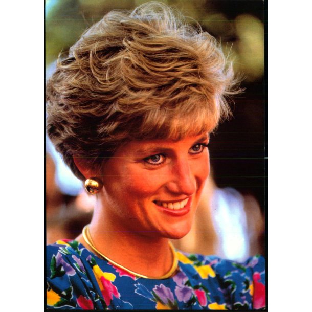 Diana Princess af Wales. - Ubrugt