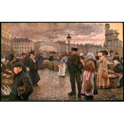 P. Fischer - Fisketorvet ved Gl. Strand - Nielsen &amp; Lydiche u/n - Ubrugt