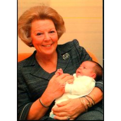 Dronning Beatrix - Prinsesse Catharina-Amalia - Holland - Royal Press 134 - Ubrugt