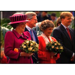 Dronning Beatrix - Prinsesse Margriet - von Vollenhoven - Willem Alexander -   Spanjersberg 173 - Ub