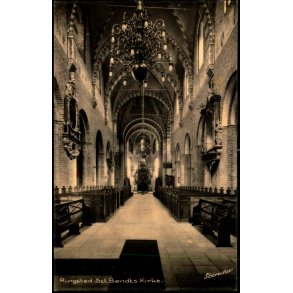 Ringsted - Sct.  Bendts Kirke -  Stender R. 17 - Ubrugt