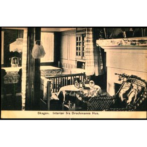 Skagen - Interi�r fra Drachmanns Hus - Knudstrup u/n - Ubrugt