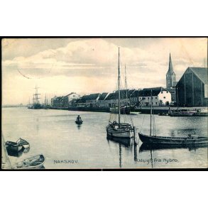 Nakskov - Udsigt fra Nybro - Stender 12303 - Brugt