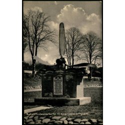 Nysted - Mindesm�rke for 10 amerikanske Flyvere - E. Ross Svenningsens Papirh. 88307 - Brugt