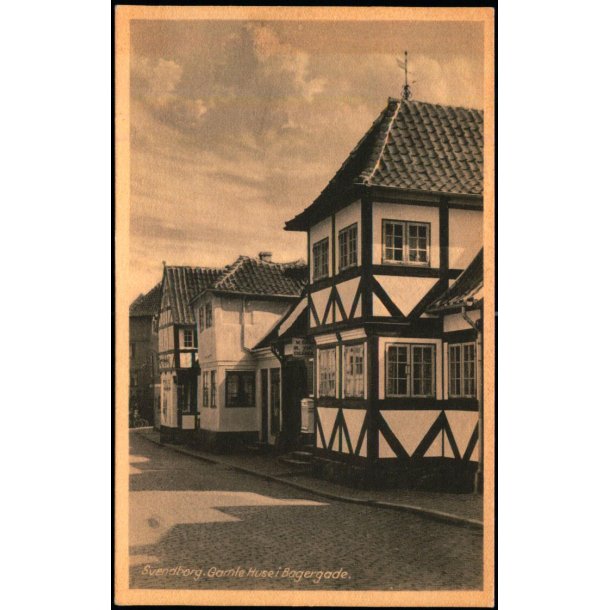 Svendborg - Gamle Huse i Bagergade - O.P.O. 291 - Ubrugt