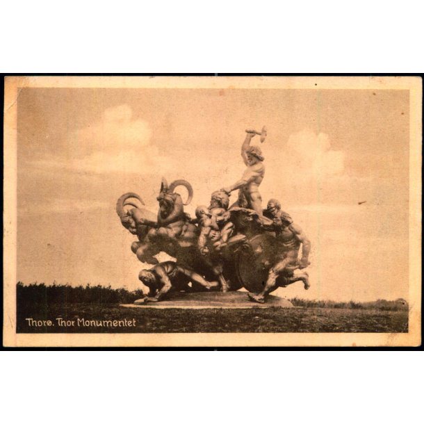 Thor� - Thors Monument - Plums Bogh. 64739 - Ubrugt