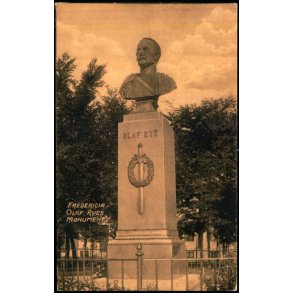 Fredericia - Olaf Ryes Monument - J.A.F. 625 - Ubrugt