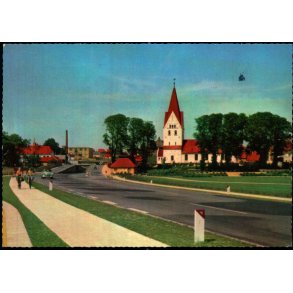 Haderslev - Partifra Ringvejen med Gl. Haderslev Kirke - Stender 5603 - Brugt