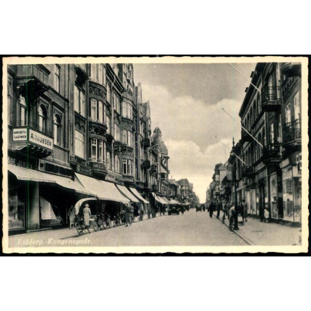 Esbjerg - Kongensgade - Esbjerg Bogh. 8636 - Ubrugt