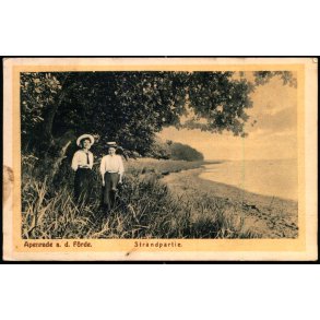 Apenrade a.D.F�rde - Strandpartie - F. S�rensen u/n - Brugt