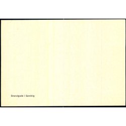 Strandgade i Sandvig - u/n - Ubrugt