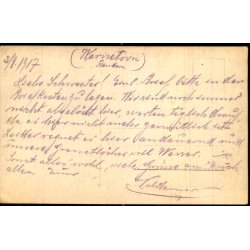Fotokort Warnetovn -  3 - 8 - 1917 - Ubrugt