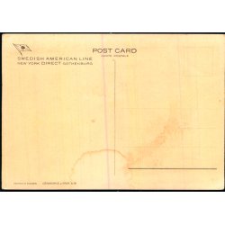 M.S. Gripsholm - Swedish American Line - u/n - Ubrugt