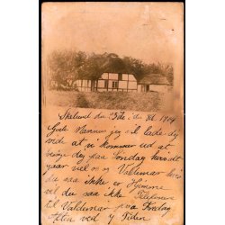 Efterporto - Postkort fra Skelund til Aalborg 26 - 11 - 14