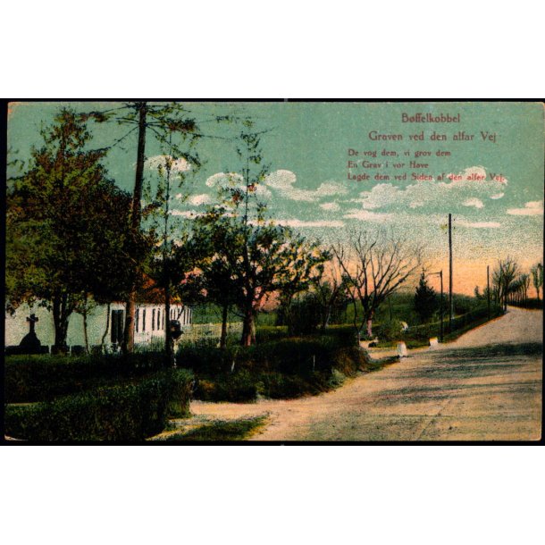 B�ffelkobbel - Graven ved alfar vej - Carl. C. Biehl 3228 - Ubrugt