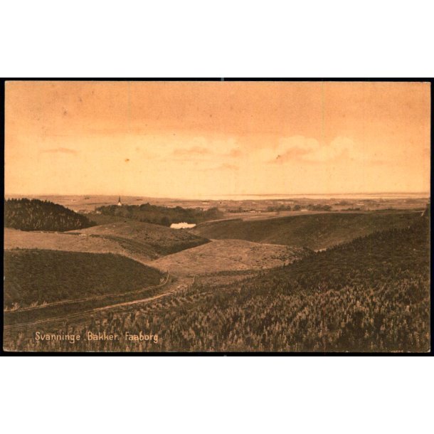 Faaborg - Svanninge Bakker - F.C. Alstr�ms Bogh. 38782 - Ubrugt