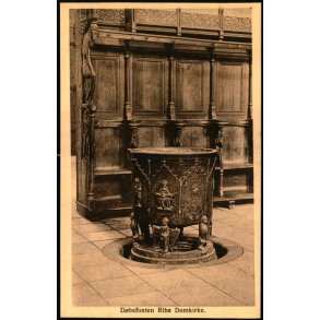 D�befonten Ribe Domkirke - Lauridsen 88 - Ubrugt