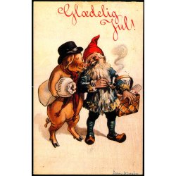 Jenny Nystrm - Gldelig jul - Nytryk Forlaget Hamlet u/n - brugt