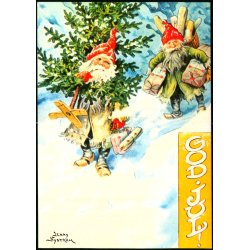 Jenny Nystrm - God Jul - Gott Nytt r - Eliasson Kopi - 65196 - Brugt