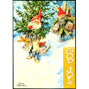 Jenny Nystrm - God Jul - Gott Nytt r - Eliasson Kopi - 65196 - Brugt