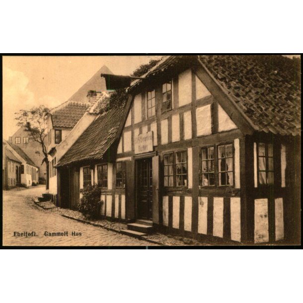 Ebeltoft - Gammalt Hus  - Ebeltoft Bogh. 43169 - Ubrugt