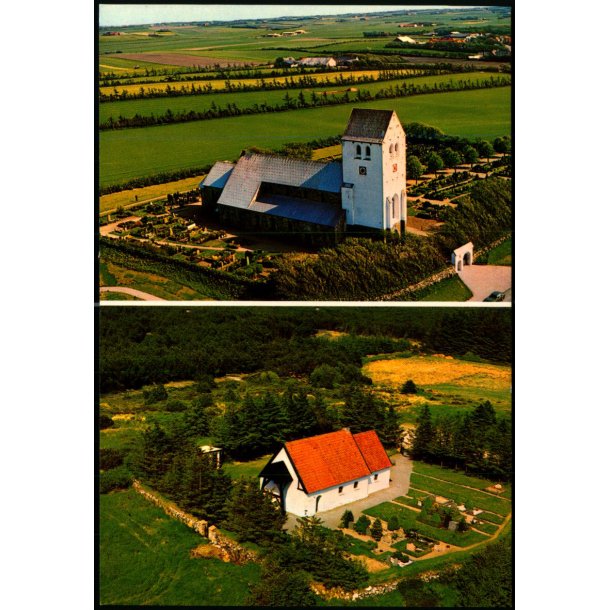Vestervig Kirke - Lodbjerg Kirke - Wadmanns 7584 - Ubrugt