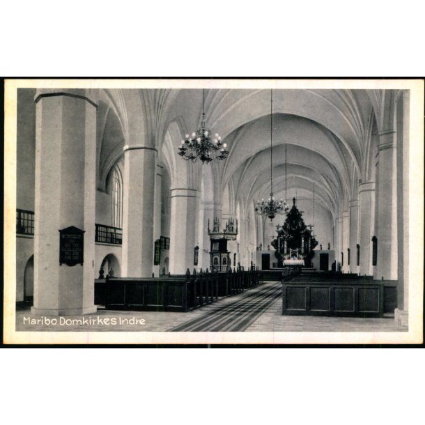 Maribo Domkirkes Indre - Stender M. 73 - Ubrugt