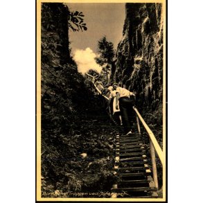 Bornholm - Trappen ved  Johns Kapel - Colbergs Bogh. 341 - Ubrugt